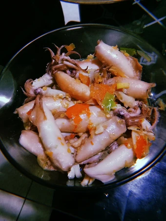 Cara Mudah Membikin Resep  Cumi asin pedes manis yang Sempurna, Lezat Sekali