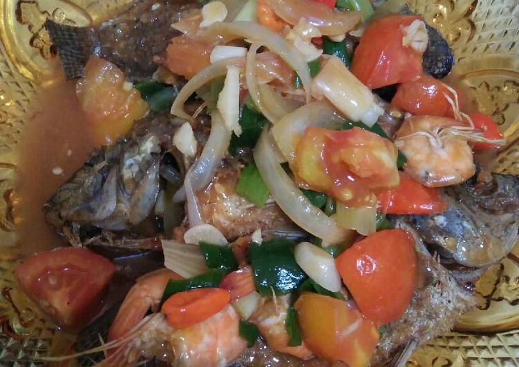 Resep Mujaer udang saus tiram, Anti Gagal