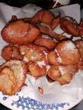 Buñuelos de banana y canela