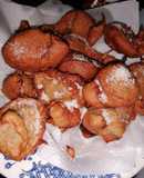 Buñuelos de banana y canela
