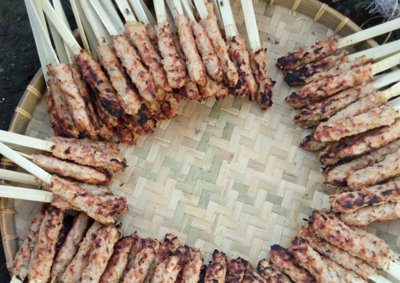 Sate lilit khas lombok