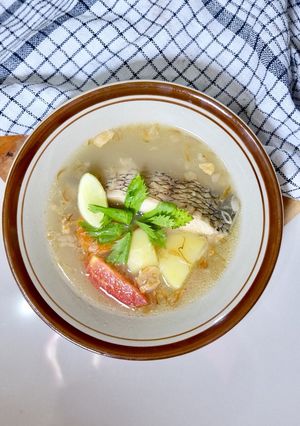 Foto resep Soup ikan gurame
