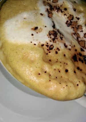 صورة لوصفة كابتشينو 😋