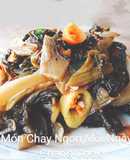 Dưa cải muối xào chay