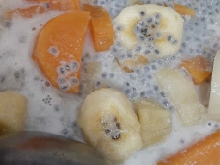 Cara Gampang Menyiapkan Resep  Kolak Labu Pisang Fiber creme yang Enak Banget, Enak Banget