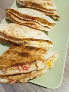 O poză a rețetei Quesadilla de pui.
