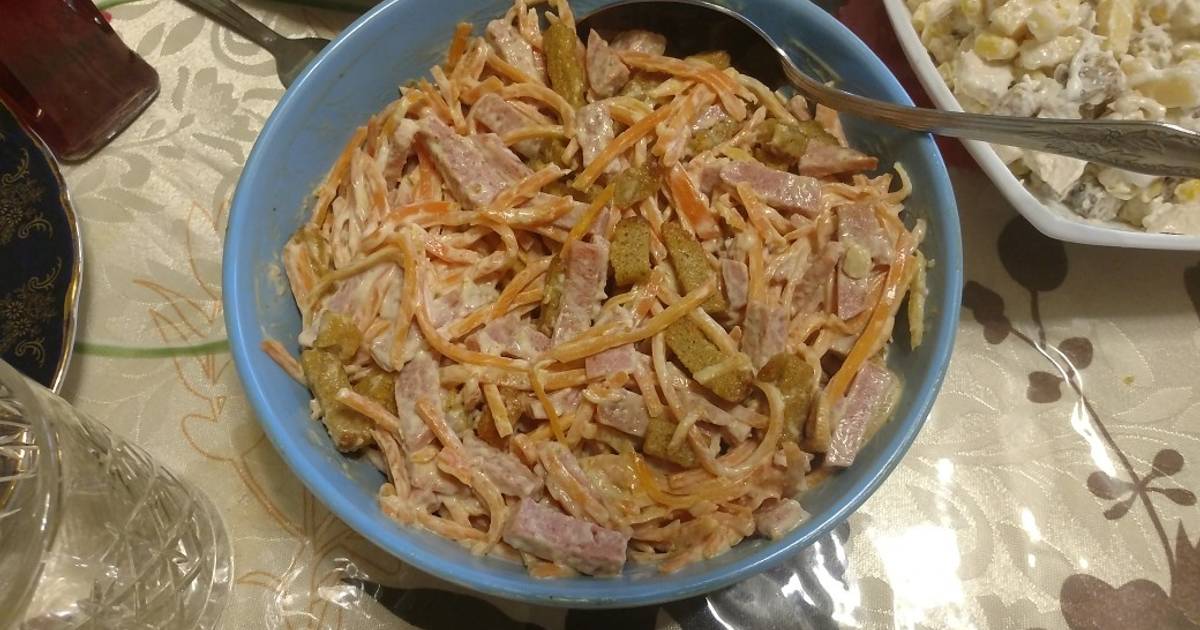 Салат глория рецепт с кукурузой