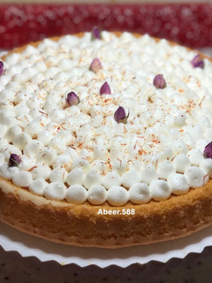 صورة لوصفة كيكة الحليب بالزعفران