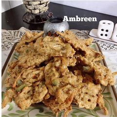 A picture of Chinese Chicken Vegetable Pakora 😋.