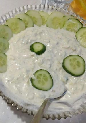 O poză a rețetei Tzatziki (gluten free).