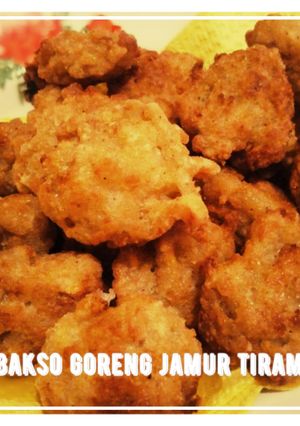 Foto resep Bakso Goreng Jamur Tiram