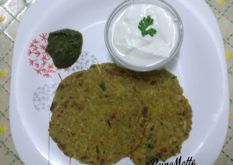 Steps to Prepare Award-winning Bajra-Raddish paratha