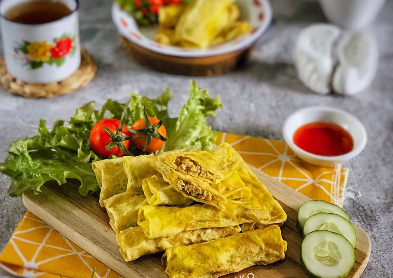 Sosis Solo Ayam Kari (Versi Basah)