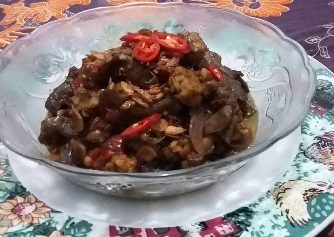 Resep Krengsengan tempe jamur Anti Gagal