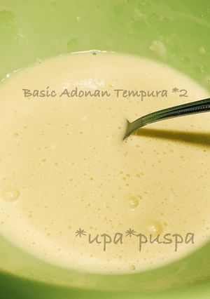 Foto resep Niiyama Basic tepung tempura versi 2