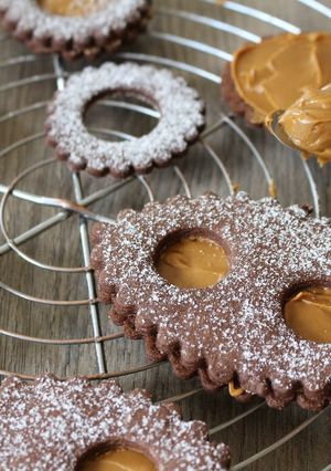 Une photo de Lunettes chocolat/speculoos