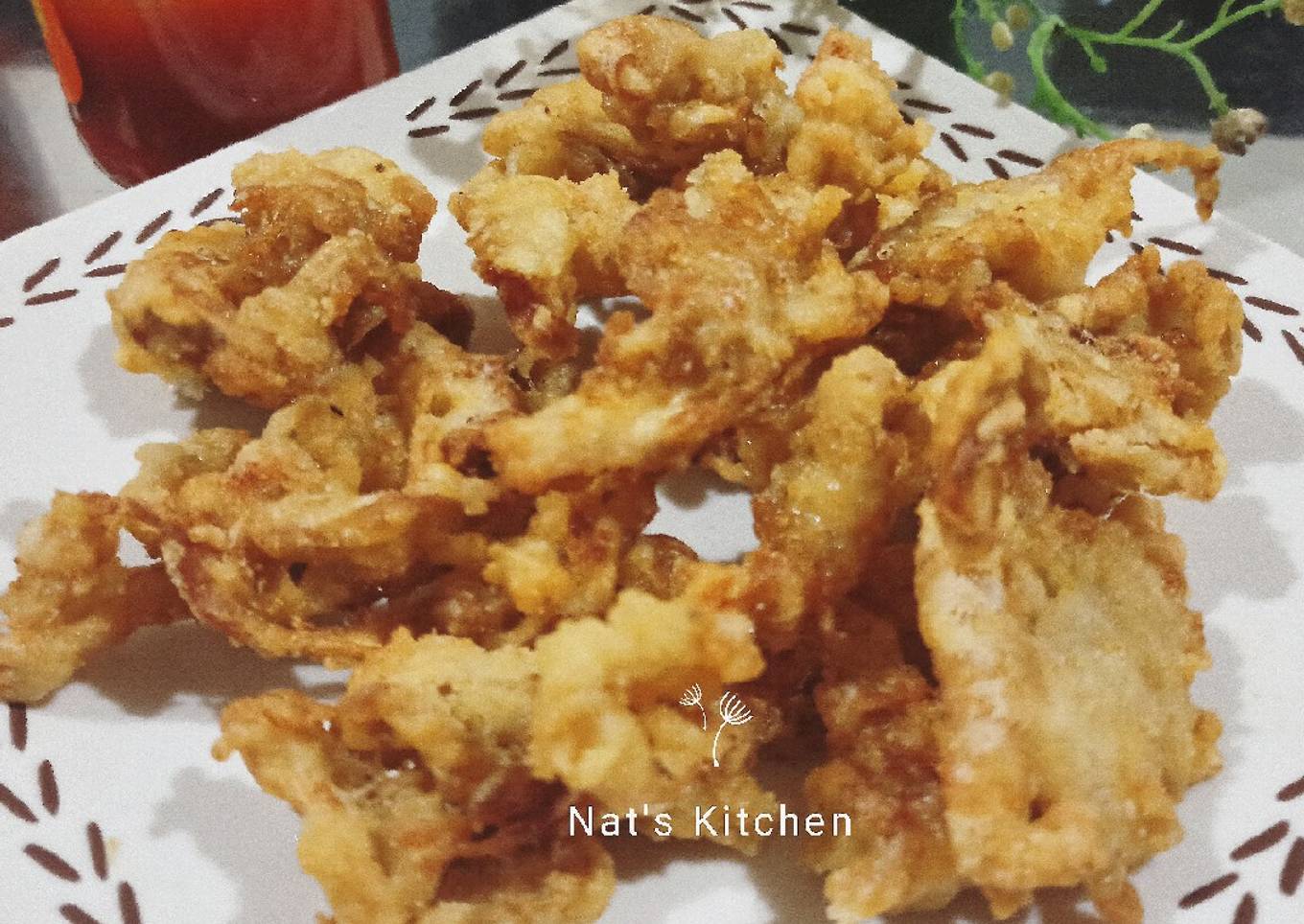 Jamur Tiram Goreng Garing