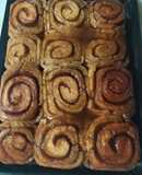 Rollos de canela con caramelo