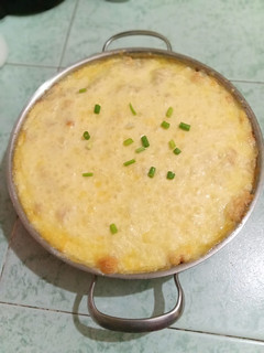 A picture of Cheesy beef macaroni.