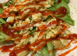 Gambar Egg Tortila Wrap 🥬