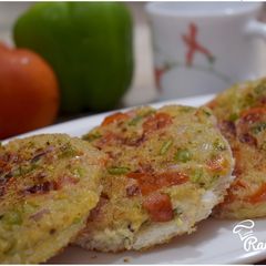 Sooji Gold Coin - Rava Toast Recipe - Sooji Toast - Suji Bread Toast A picture of Sooji Gold Coin - Rava Toast Recipe - Sooji Toast - Suji Bread Toast.