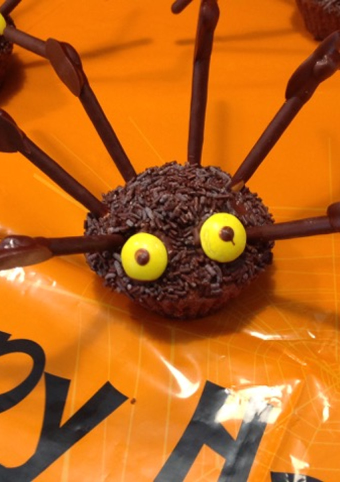 Una foto de Arañas de Halloween (Magdalenas)
