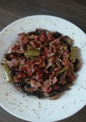 Una foto de Judías al horno
