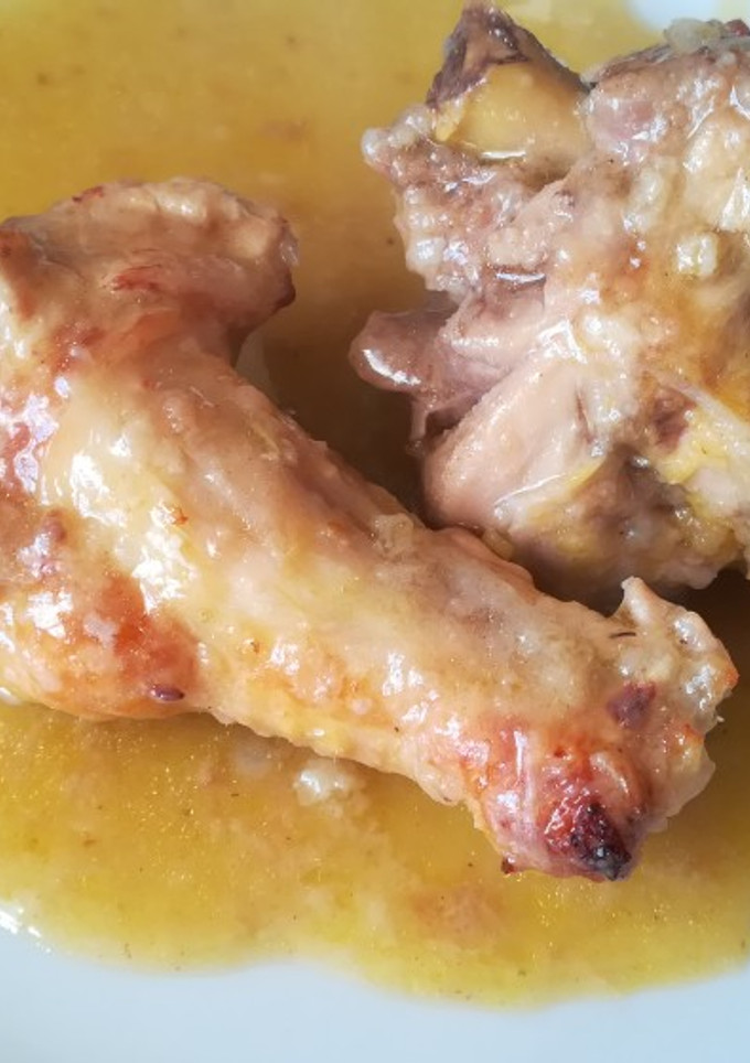 Una foto de Capon en salsa🍗