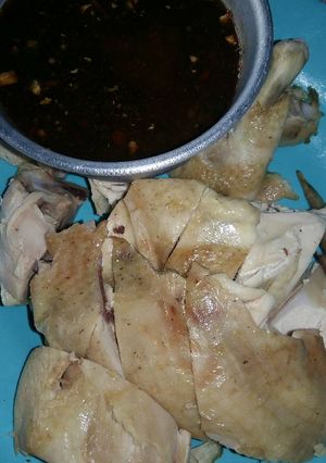 รูปของ ไก่ต้มไหว้เจ้า