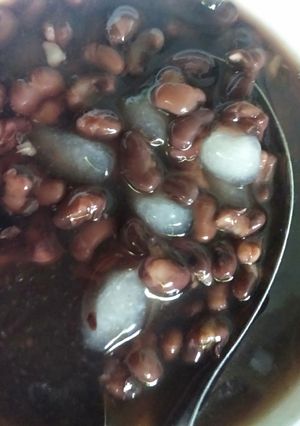 Hình của món Chè đỗ đen(trân châu bột năng).