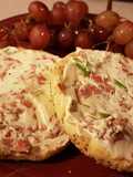 Cheese ball bagel