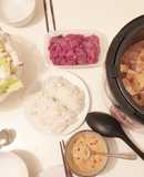 Lẩu bò nấm