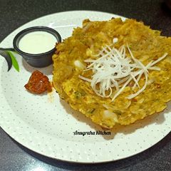 A picture of Radish thepla.