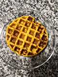 Waffles de Plátano Maduro