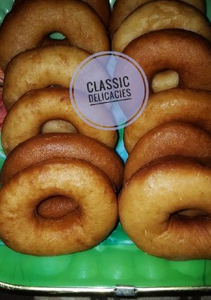 A picture of Fluffy ring donut.