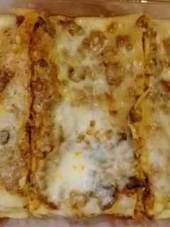 عکسی از دستور لازانیا صدفی