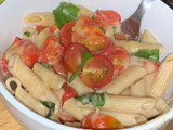 Fideos caprese Fácil y rápido