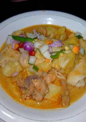 Foto resep Roti Jala Kuah Kari