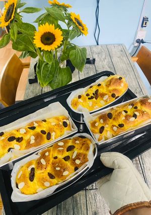 Hình của món Bánh mì hoa cúc.