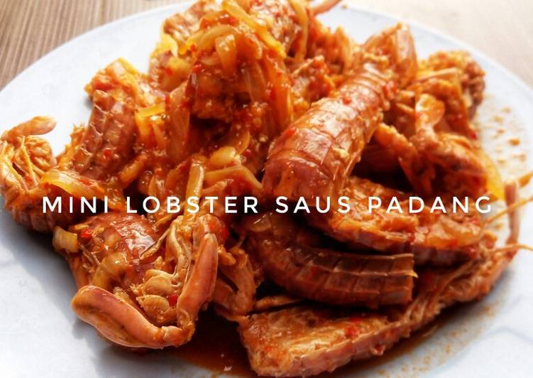 Resep Mini Lobster Saus Padang, Bikin Ngiler
