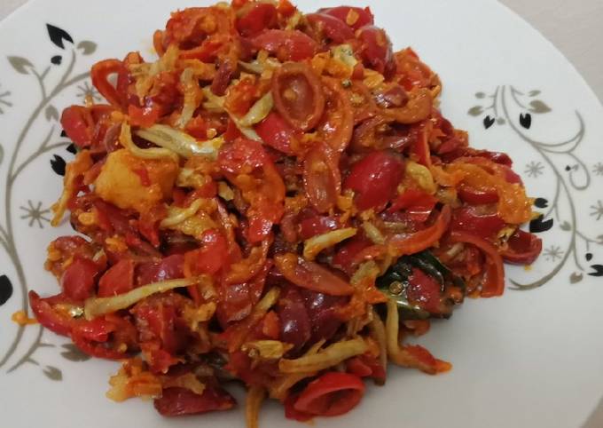 Resep Oseng Kulit Melinjo Teri Oleh Annisa Yuli Cookpad