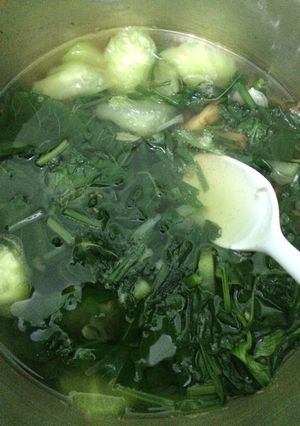 Foto resep Sayur bening / sayur bayam rumahan