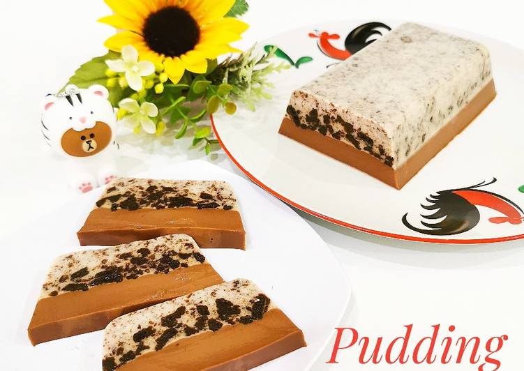 Bumbu Pudding Milo Oreo | Cara Masak Pudding Milo Oreo Yang Lezat