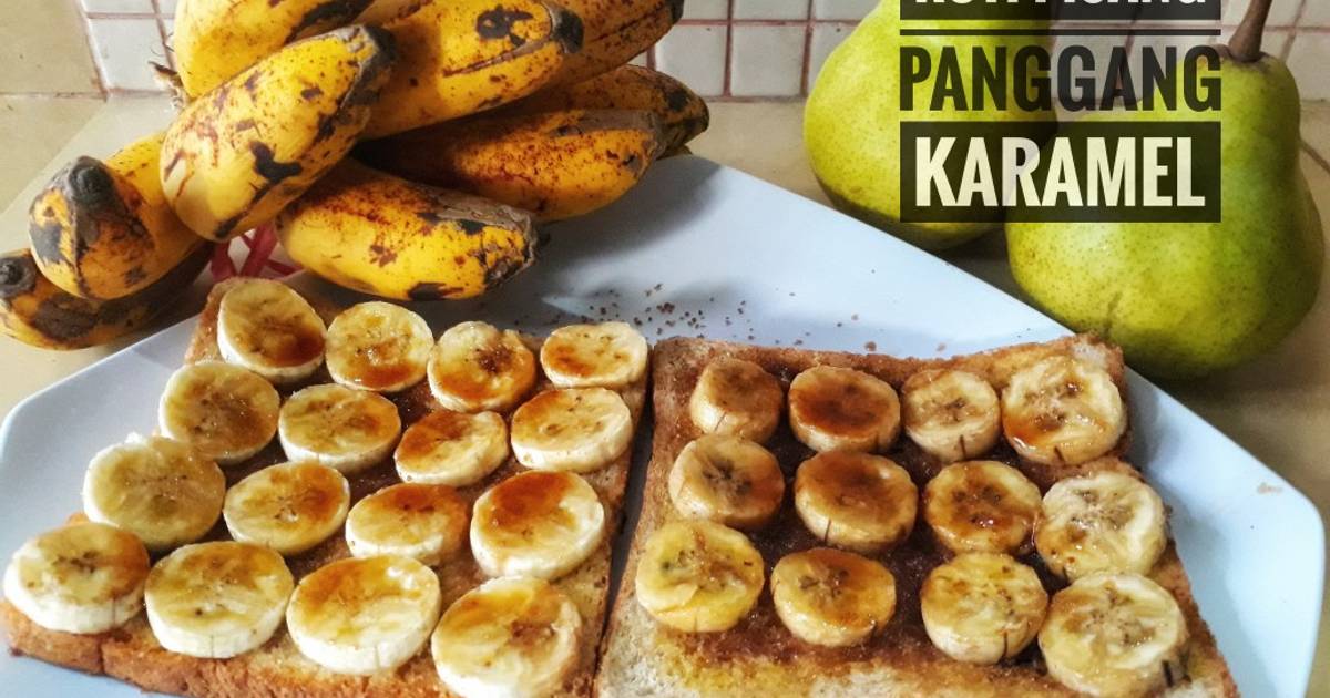 Resep Roti Pisang Panggang Karamel oleh Intan puspawati Cookpad