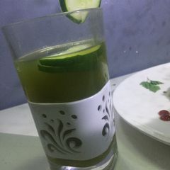 A picture of Cucumber mint.