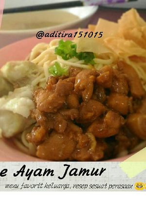 Foto resep Mie Ayam Jamur
