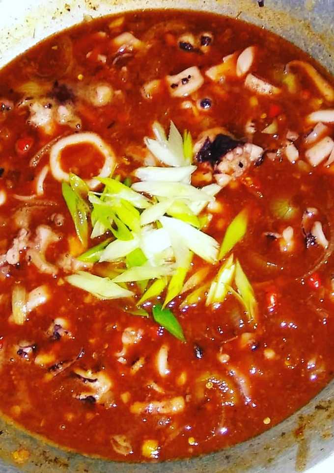 Foto resep Cumi saos blenger