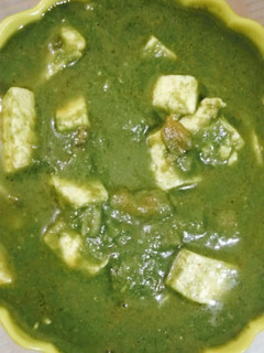पालक पनीर (Palak paneer recipe in Hindi) रेसिपी मुख्य फोटो