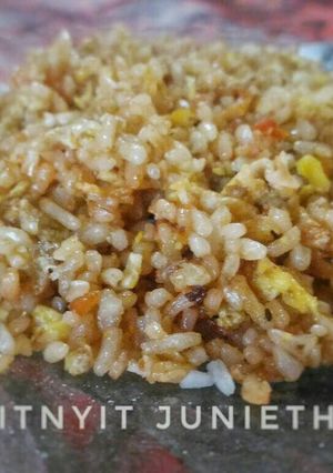Foto resep Nasi goreng ebi simple rasa abank2