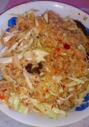 รูปของ ข้าวผัดปลาราดพริกกระป๋อง